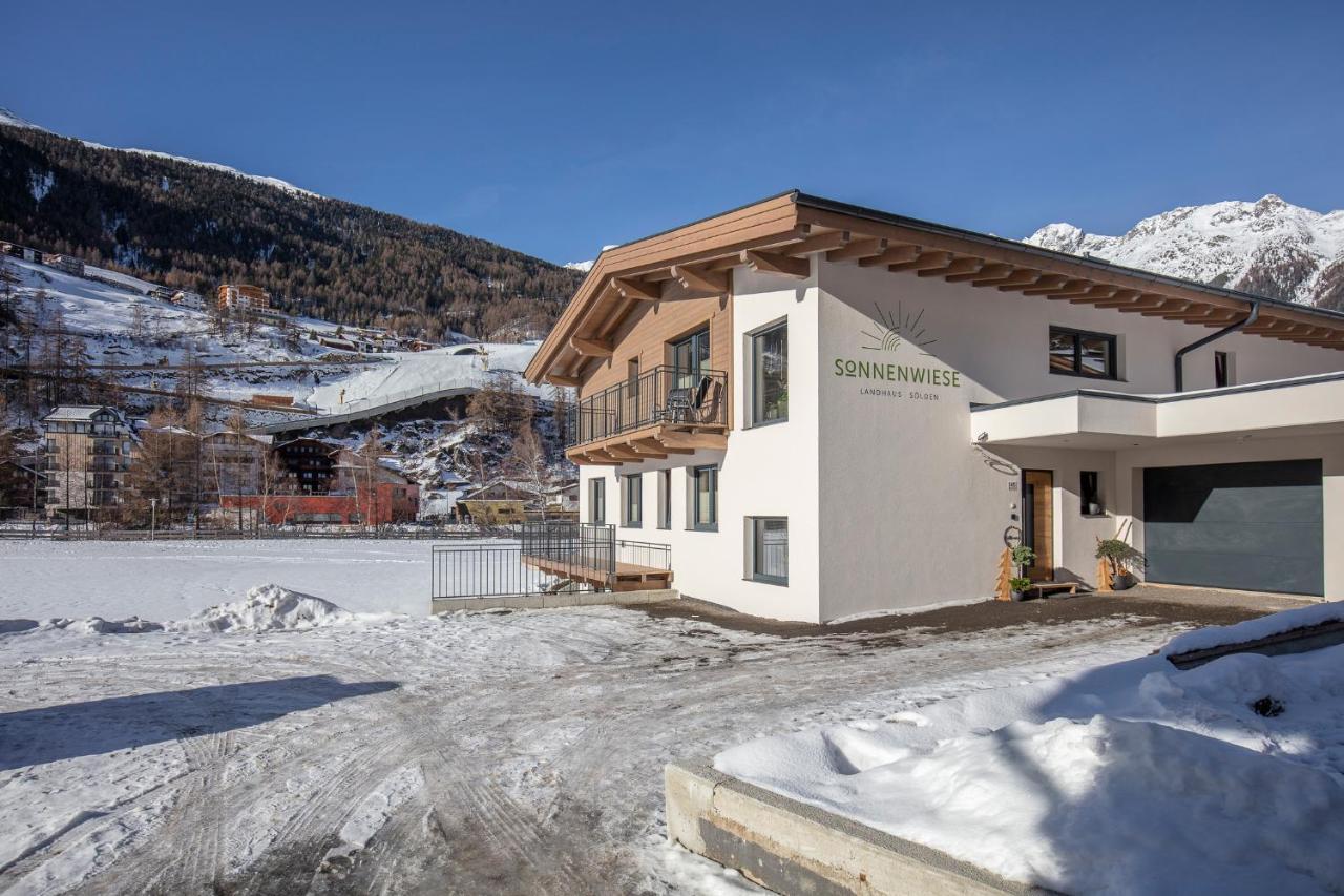 Landhaus Sonnenwiese Sölden Exteriér fotografie